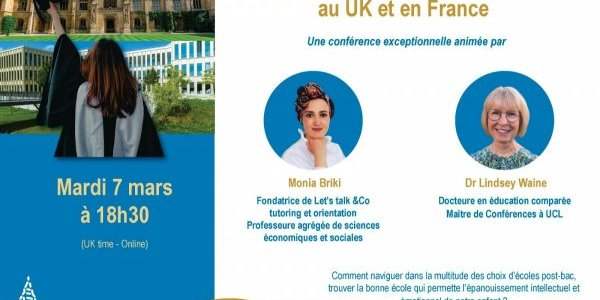 Accompagner votre enfant à s’épanouir dans ses études supérieures au UK et en France 