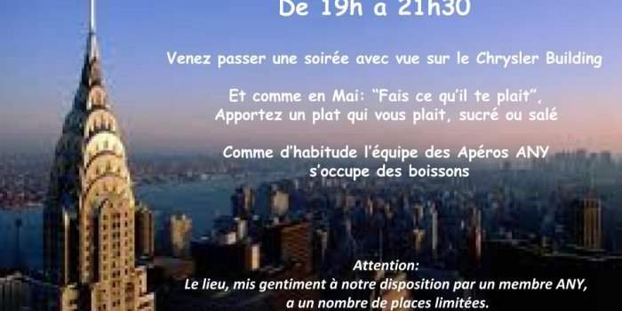 Apéro de l'ANY