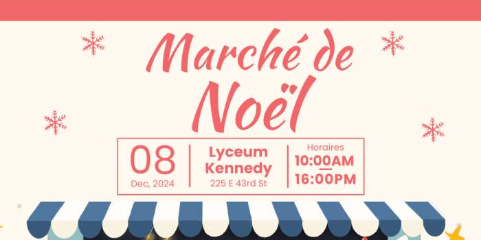 Marché de Noël d'Accueil New York