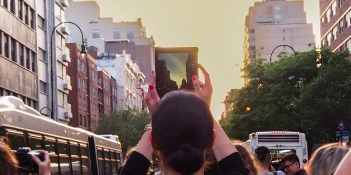 Sortie Photos : Manhattanhenge !