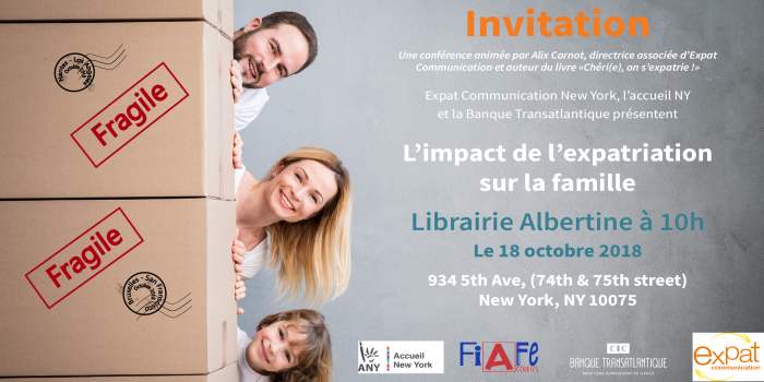 Conférences : l'impact de l'expatriation sur la famille.