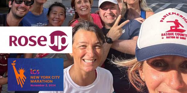 NYC Marathon 2024 - Les ANY Flamingos s'engagent pour l'association RoseUp