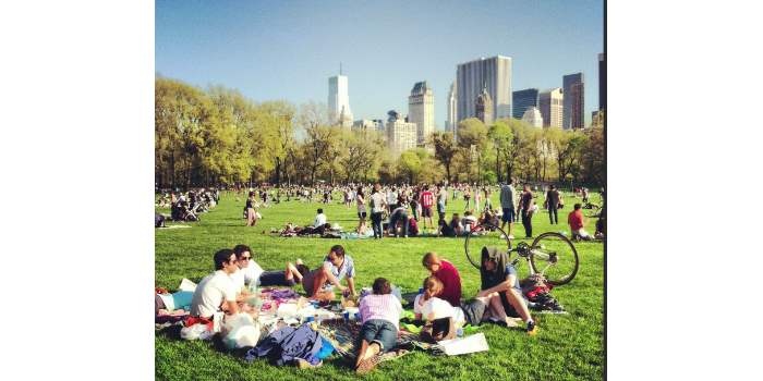 Café des parents à Central Park