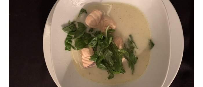 AnyCook-Soupe Tom Kha ( soupe poulet coco Thaïlandaise )