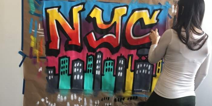 Atelier Graffiti par Your New York Story 