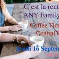 ANY Family Café des parents Kid's friendly - Jeudi 16 septembre 2021 10:00-11:30